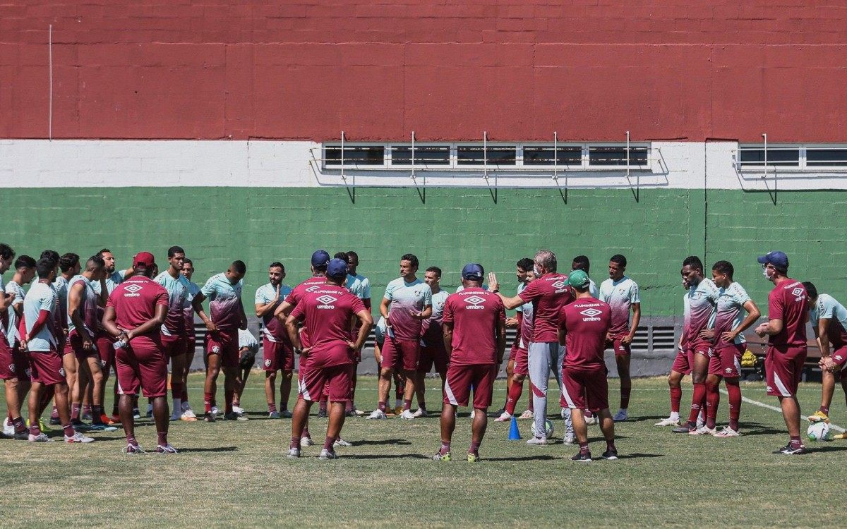 Elenco do Fluminense conseguiu boa campanha no Brasileiro após anos ruins - Lucas Merçon/Fluminense