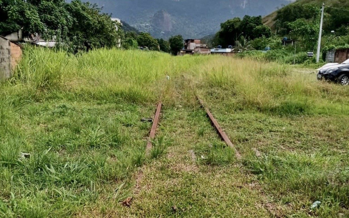 TÁ FEIO! Linha férrea que liga Piabetá à Inhomirim;


TÁ FEIO! Linha férrea que liga Piabetá à Inhomirim;
Linha de trem coberta por mato: descaso

