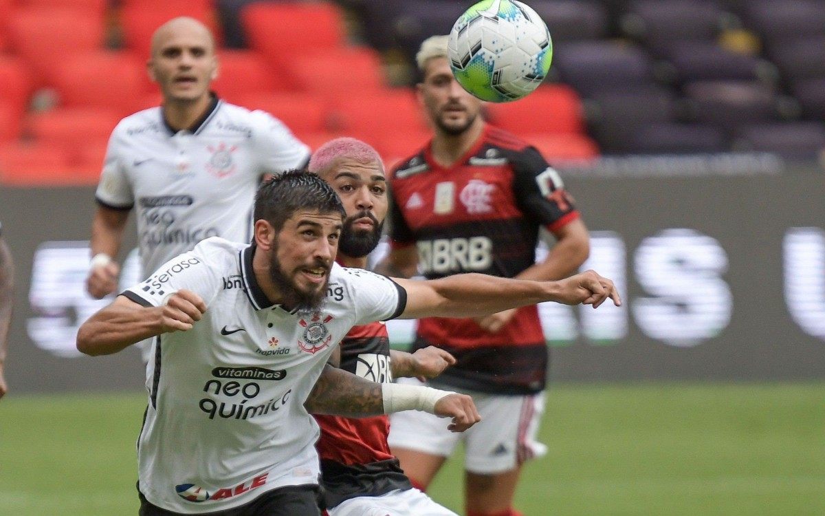 Corinthians perdeu para o Flamengo - Marcello Dias/Agencia O Dia