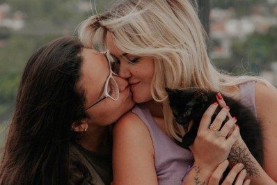 Marcela Mc Gowan e Luiza celebram o Valentine's Day: 