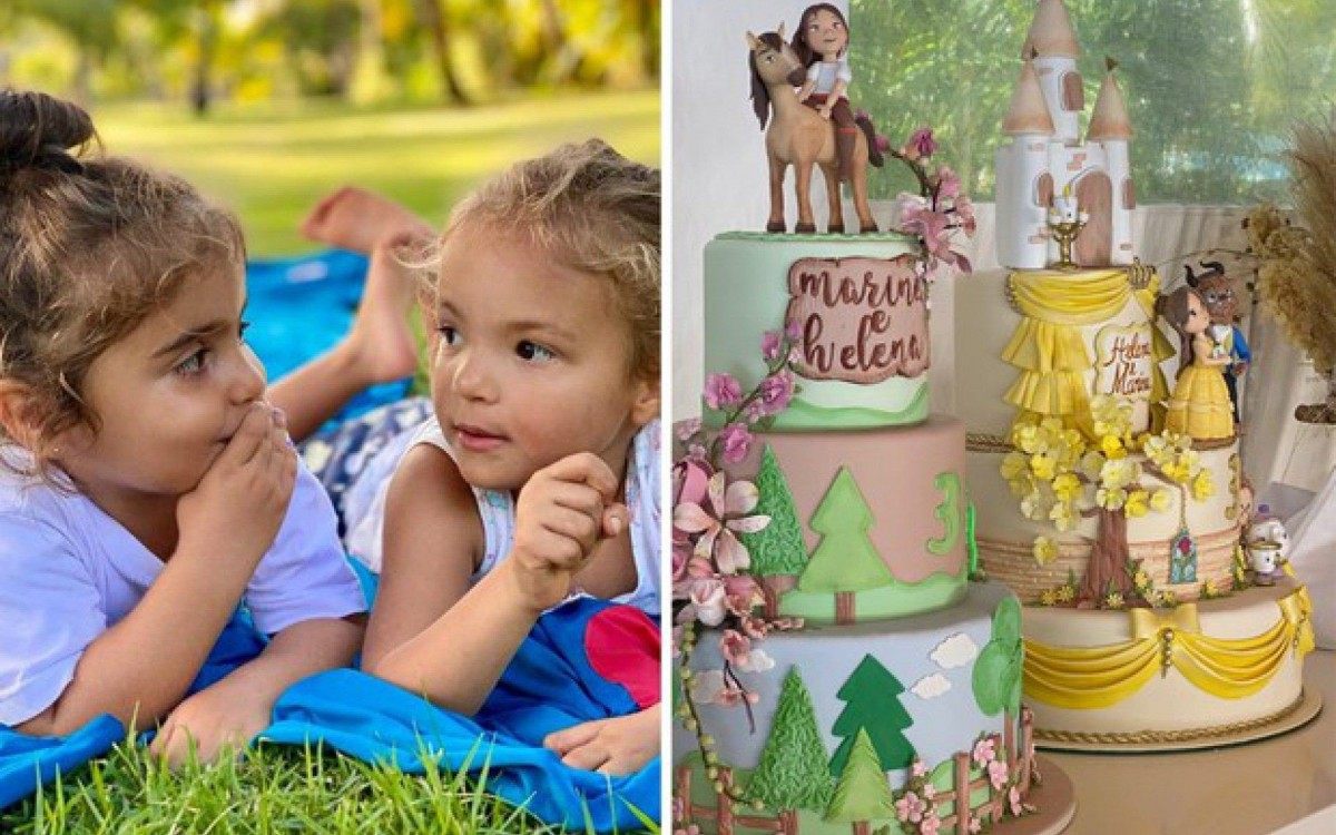 Ivete Sangalo faz festa para filhas - ReproduÃ§Ã£o do Instagram