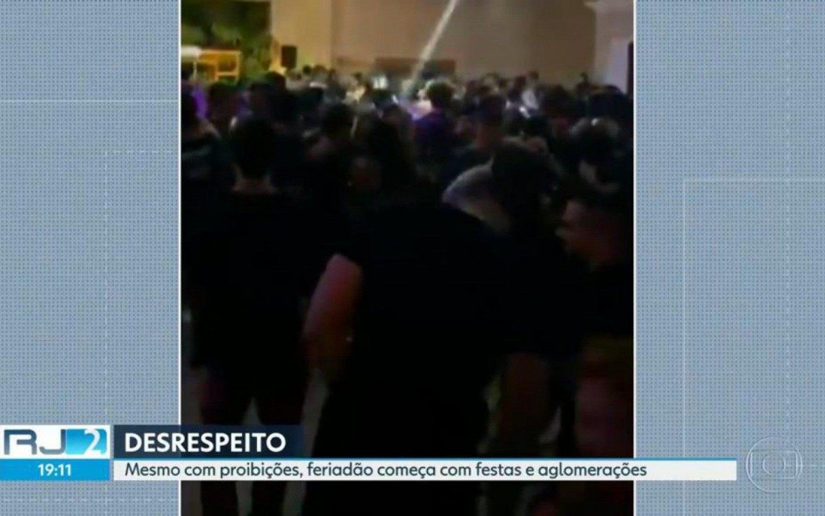 Globo deixa de citar que restaurante com aglomera&ccedil;&atilde;o &eacute; da filha de Fl&aacute;via Alessandra - Reprodução GloboPlay