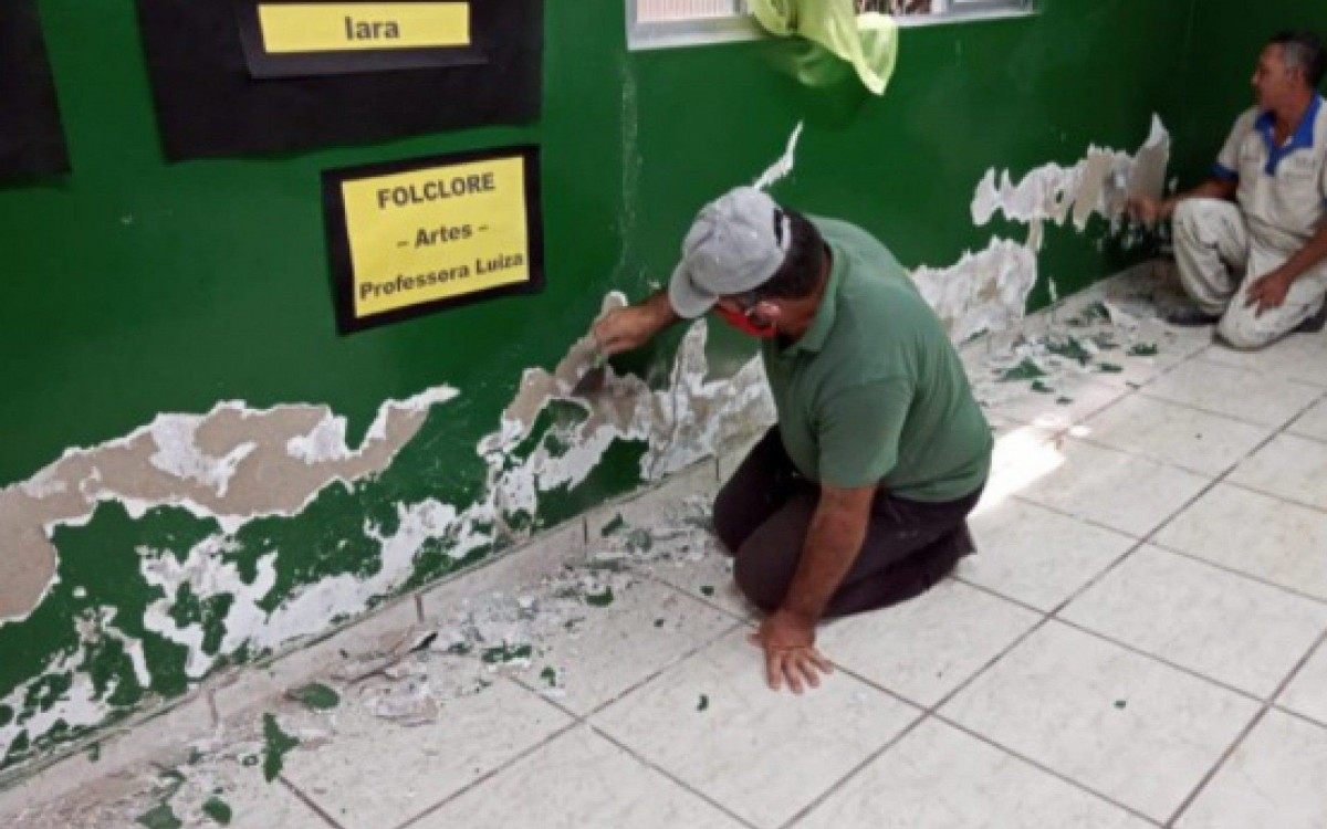 Demais unidades de ensino também passaram por serviços de manutenção preventiva - Divulgação