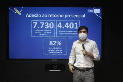 Prefeitura do Rio vai convocar mil professores e migrar 500 educadores