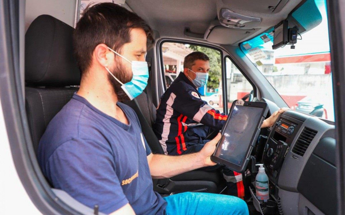 Em caso de uma urgência real, ligue para 192 (SAMU MERITI) - PMSJM