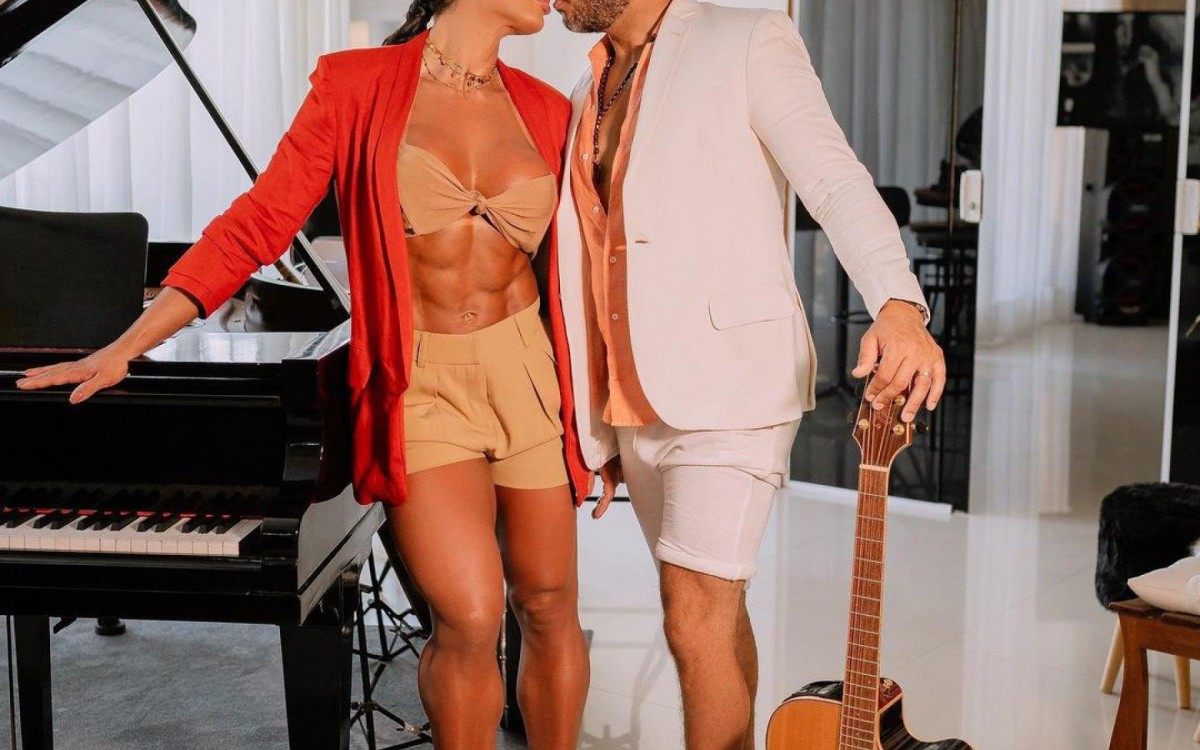 Belo e Gracyanne Barbosa