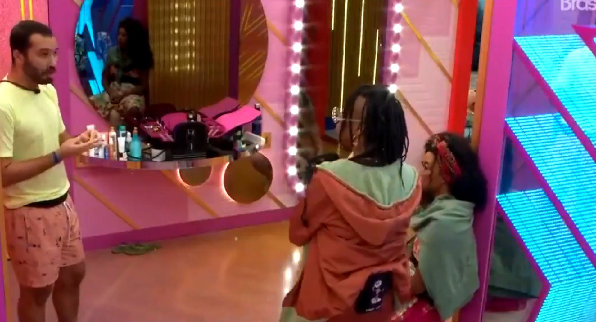 Gilberto,Lumena e Karol - Reprodução