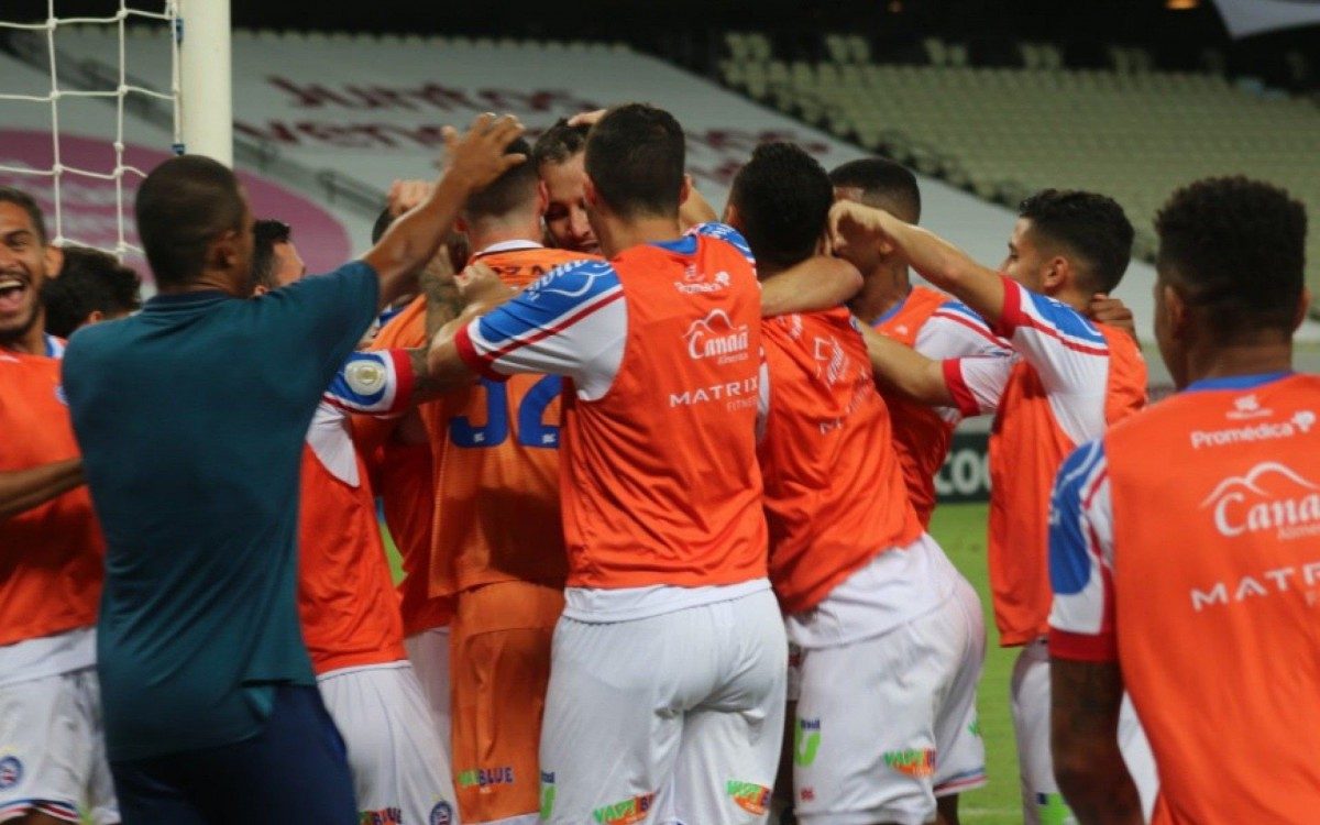 Bahia derrotou o Fortaleza - Divulgação