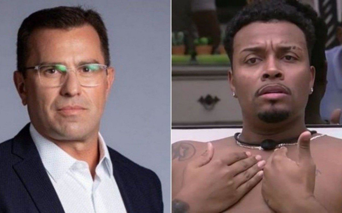 Rodrigo Bocardi e Nego Di - Reprodução/Montagem