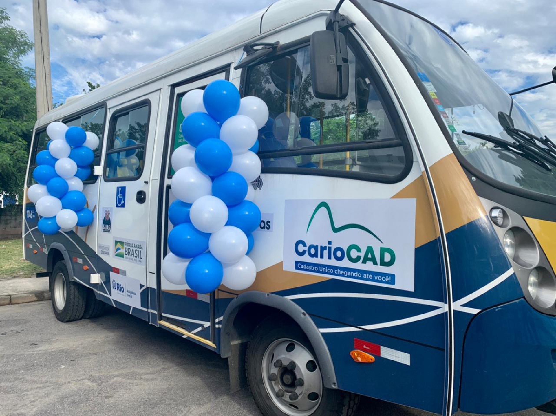 CarioCAD vai completar o cadastro de famílias vulneráveis no Rio 
 - Divulgação