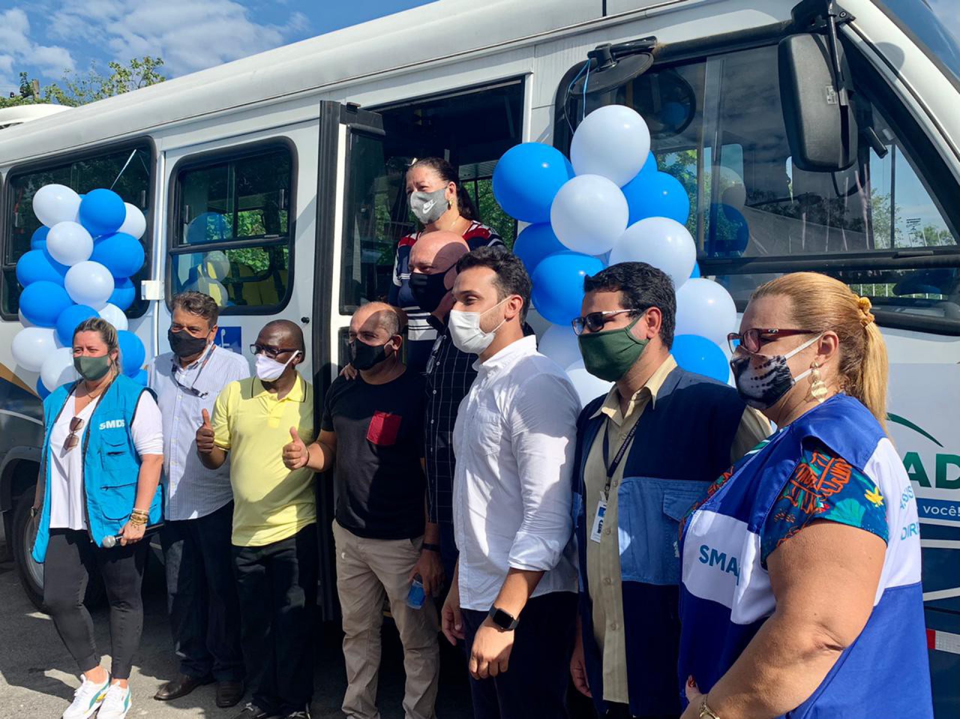 CarioCAD foi lançado nesta sexta-feira em Costa Barros, na Zona Norte, pelo vice-prefeito e secretário municipal de Habitação, Nilton Caldeira, pela secretária municipal de Assistência Social, Laura Carneiro, e pelo subprefeito da Zona Norte, Diego Vaz - Divulgação