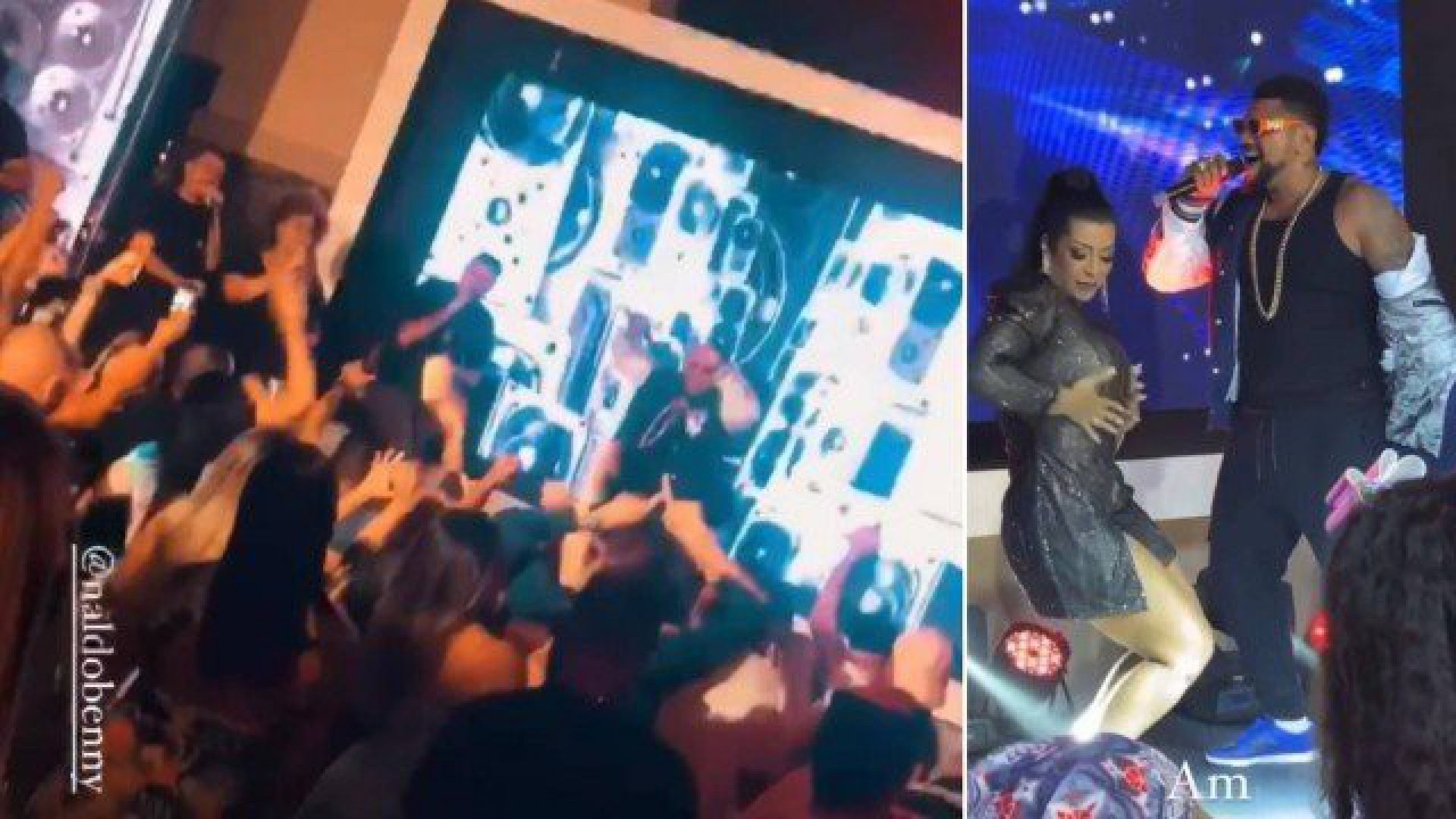 Naldo faz show no Alto da Boa Vista com aglomera&ccedil;&atilde;o de pessoas - Reprodu&ccedil;&atilde;o Internet