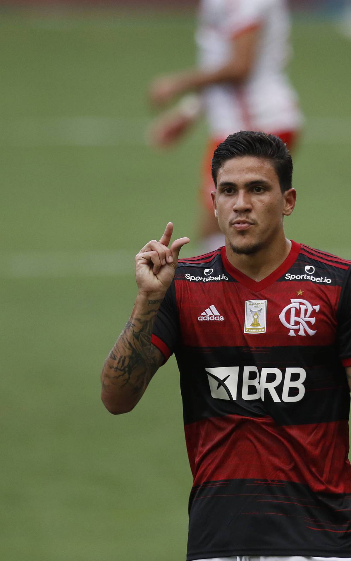 Ataquel -  Campeonato Brasileiro serie A 2020 - Partida valida pela 37 rodada - Flamengo x Internacional - Estadio Maracana, Maracana, zona norte do Rio. Na foto, Pedro