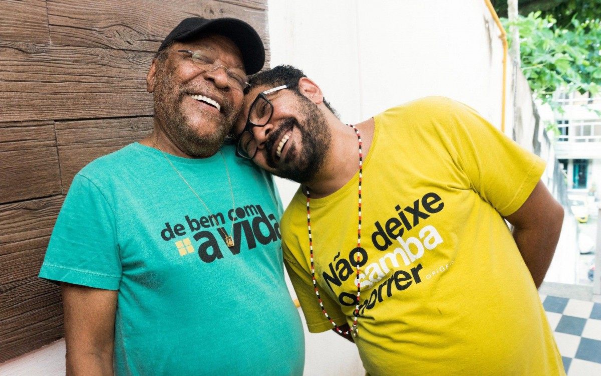 Martinho e Tunico da Vila: pai e filho participam de semin&aacute;rio online