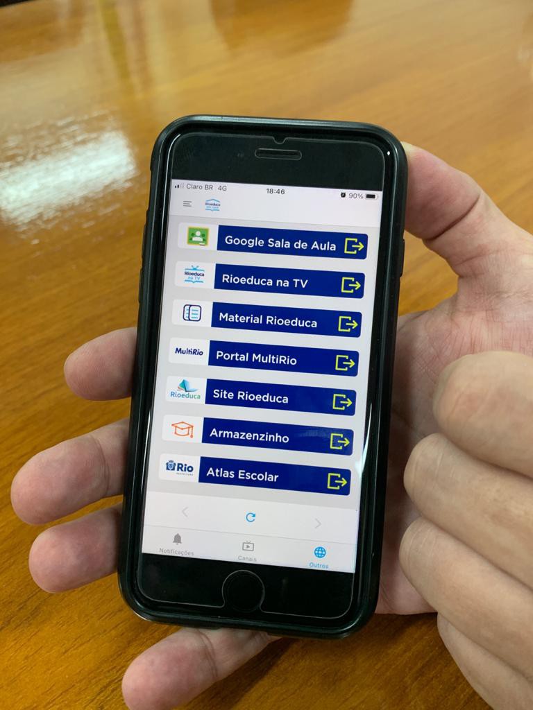 Rioeduca em Casa - Foto: Divulgação / Secretaria Municipal de Educação