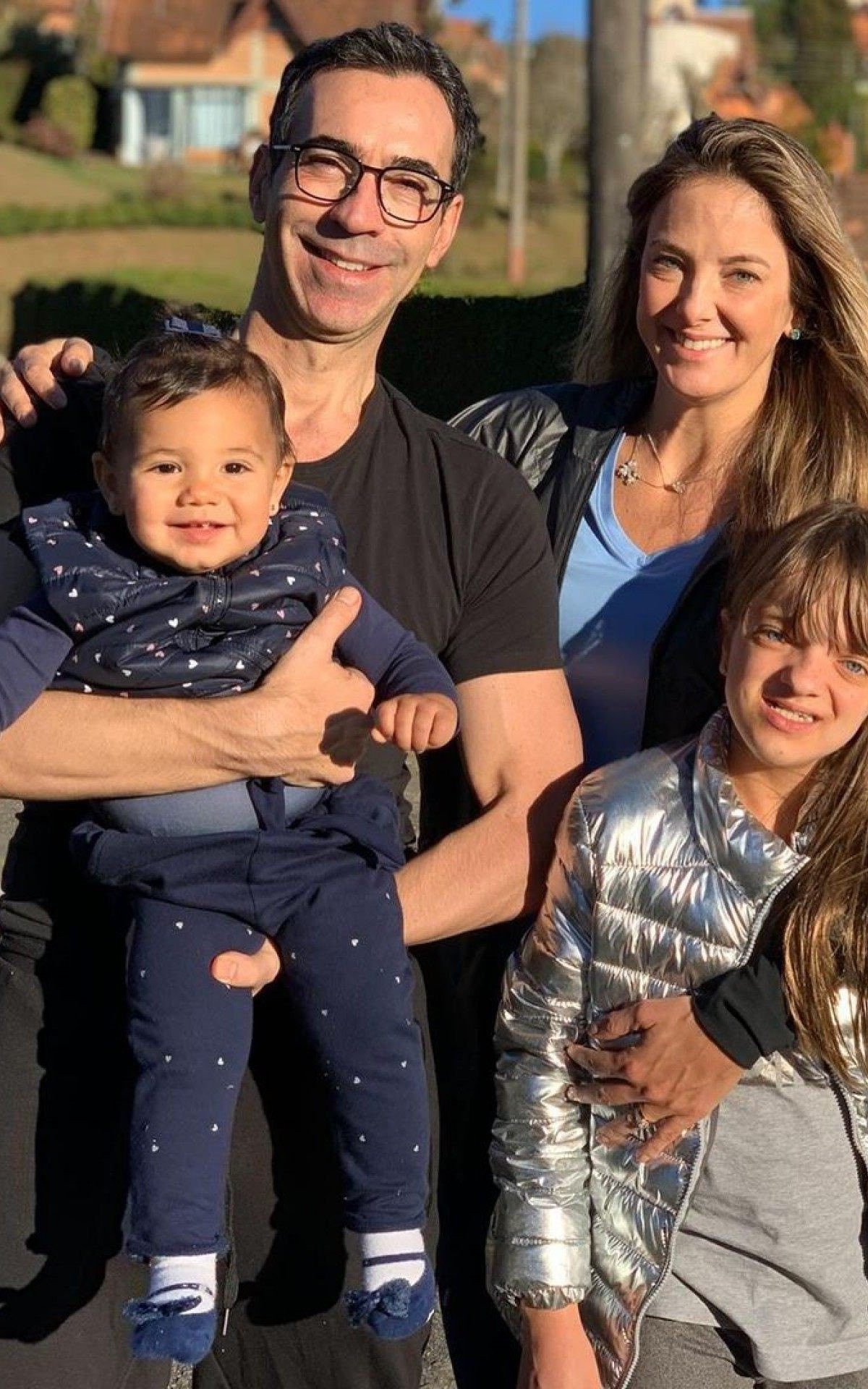 César Tralli e Ticiane Pinheiro completam sete anos juntos