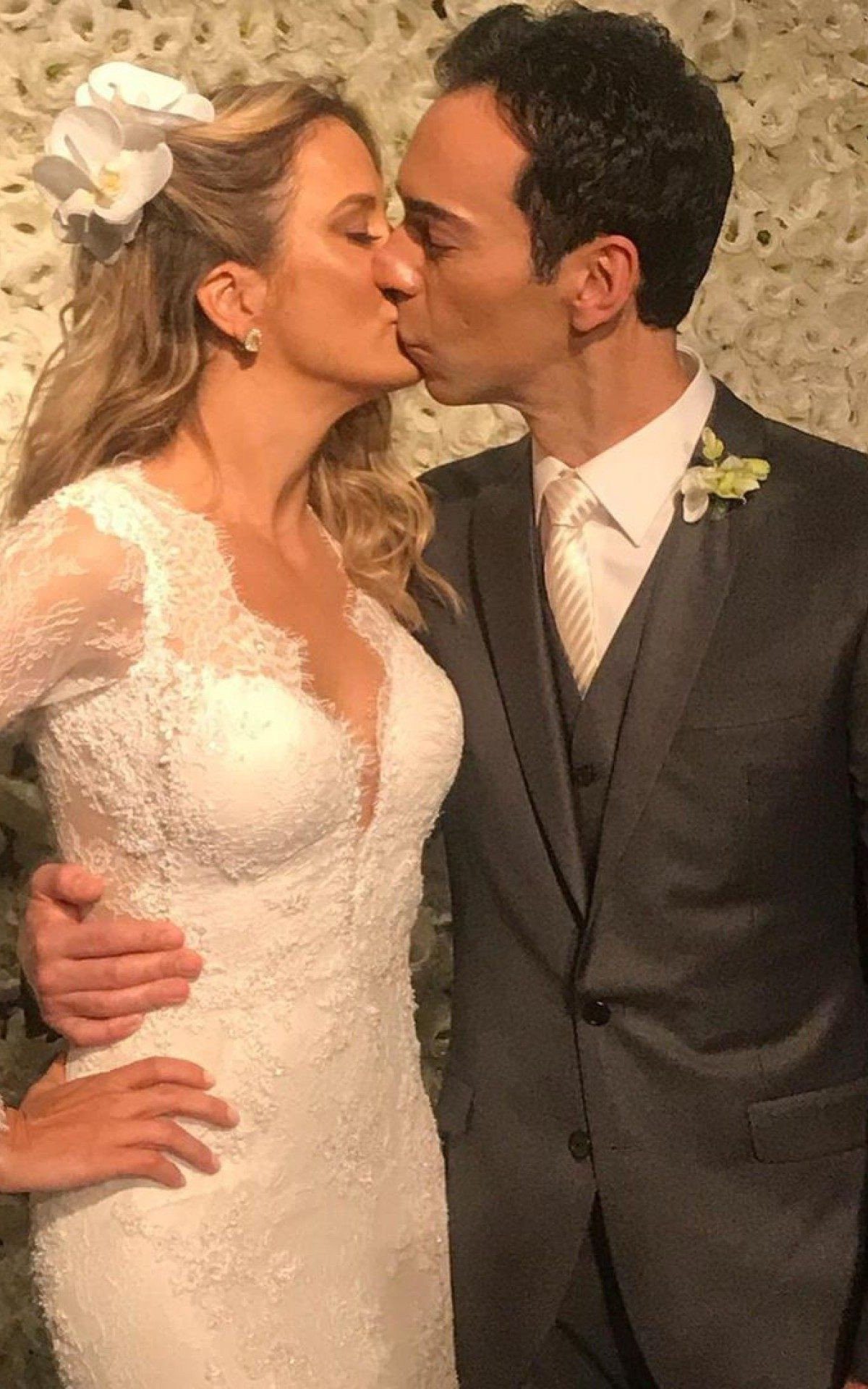 César Tralli e Ticiane Pinheiro completam sete anos juntos