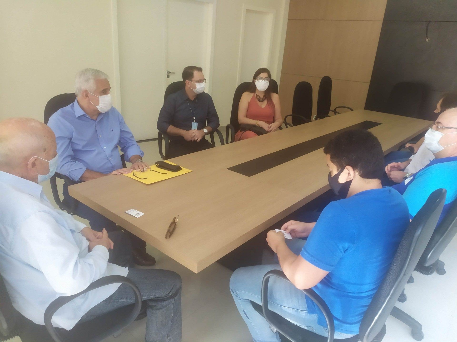 Reuni&atilde;o em Varre-Sai. - Foto: divulga&ccedil;&atilde;o/PMVS