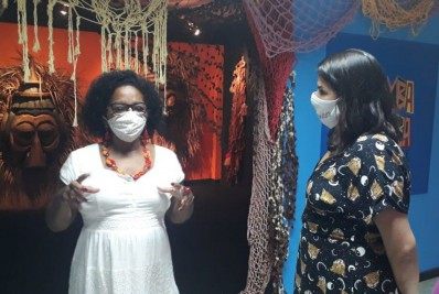 Museu do Samba recebe visita da secretária estadual de Cultura e Economia Criativa
