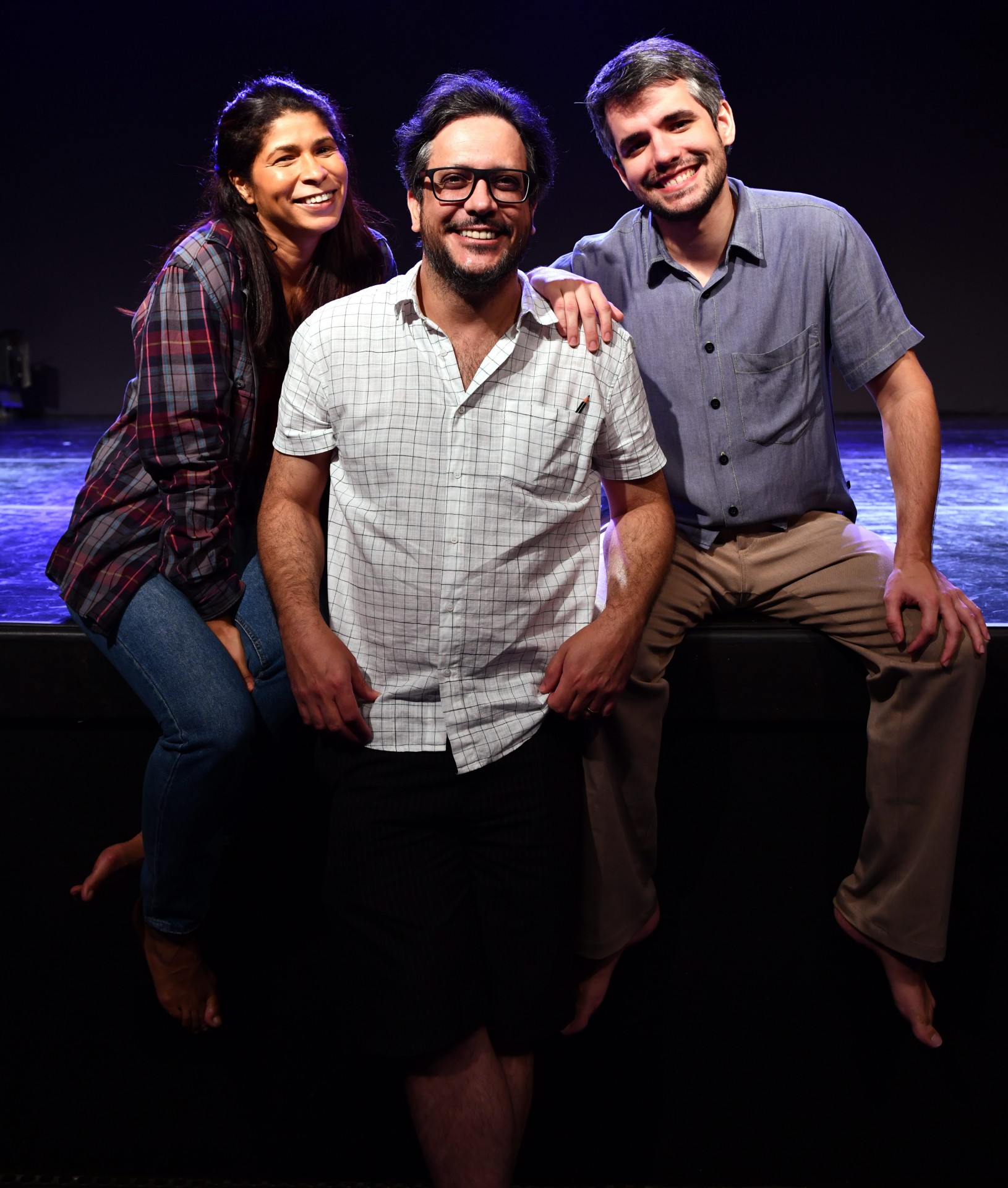 Pedro Medina, Fabi Oliveira e Lucio Mauro Filho - CRISTINA GRANATO