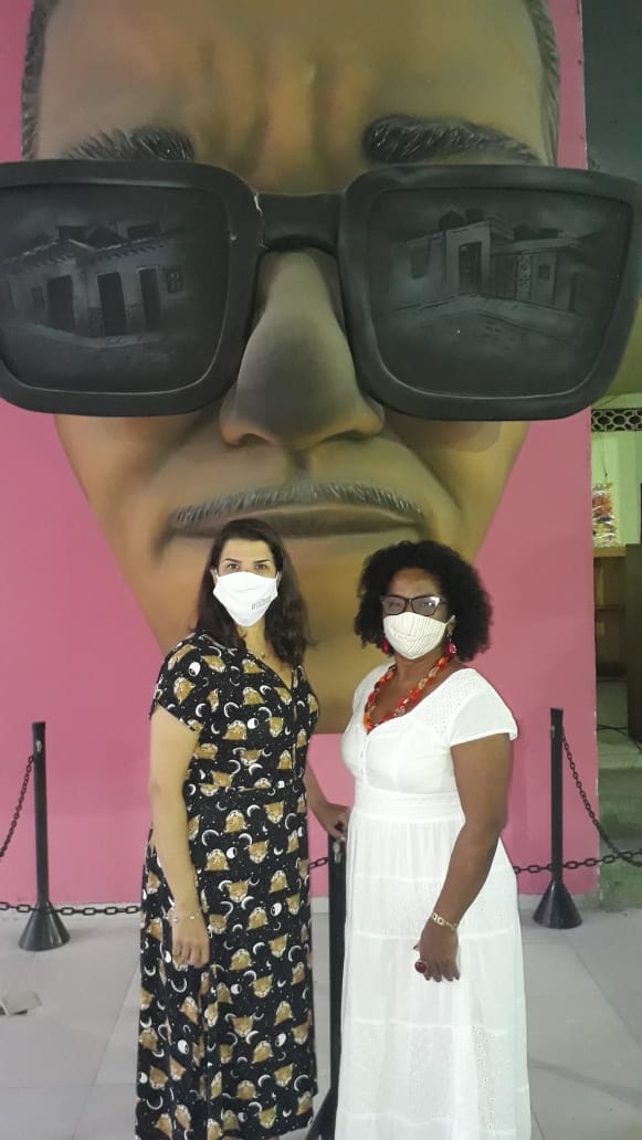 Museu do Samba recebe visita da secretária estadual de Cultura e Economia Criativa - Raphael Perucci / Divulgação Museu do Samba