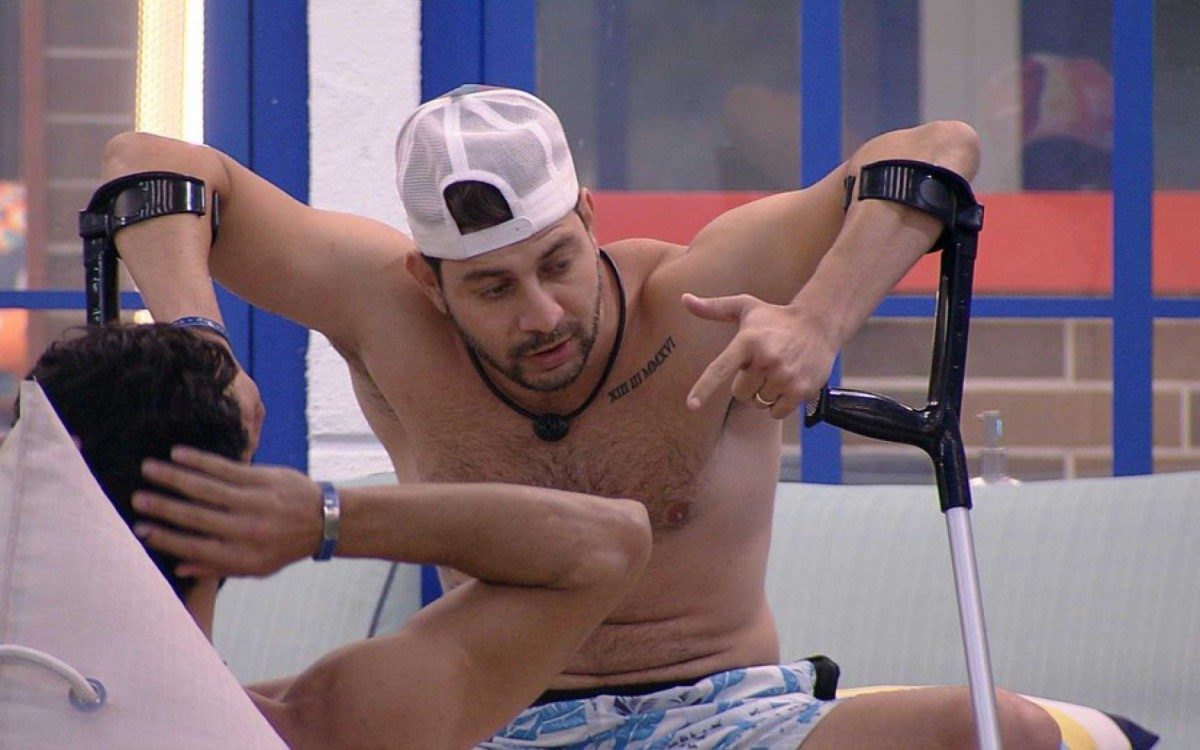 Caio e rodolffo - reprodução da TV Globo