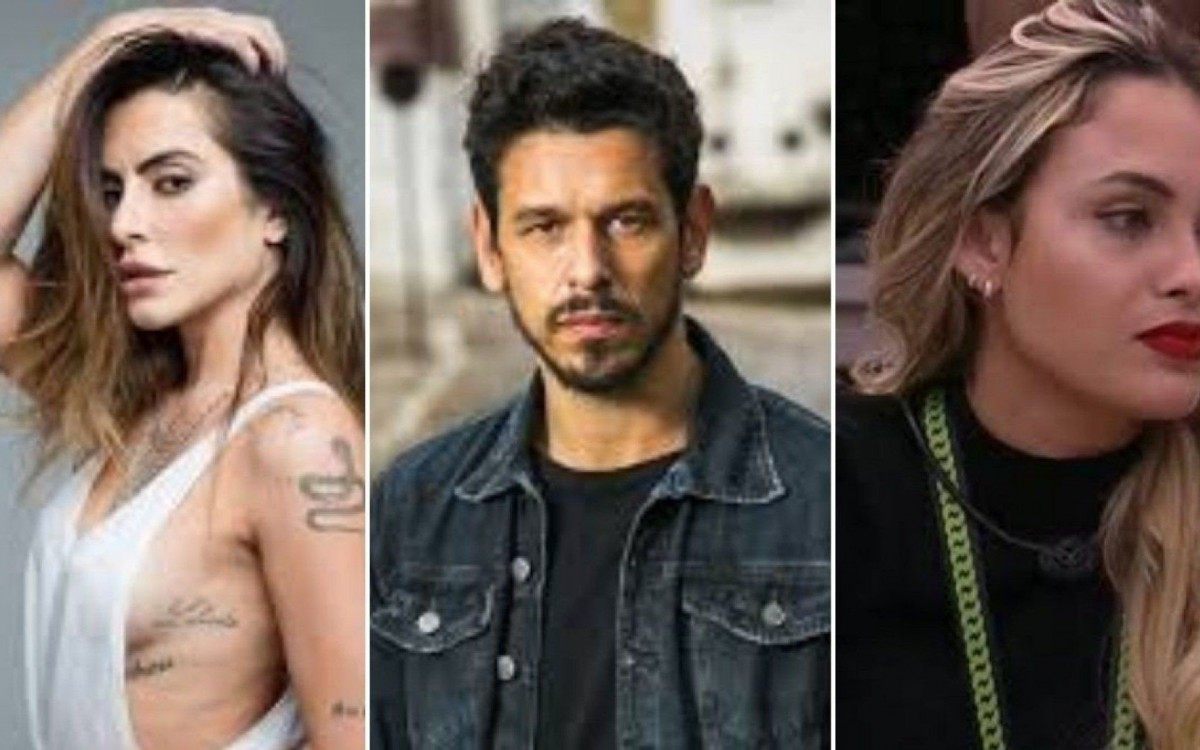 Cleo, João Vicente e Sarah Andrade - Reprodução/Montagem