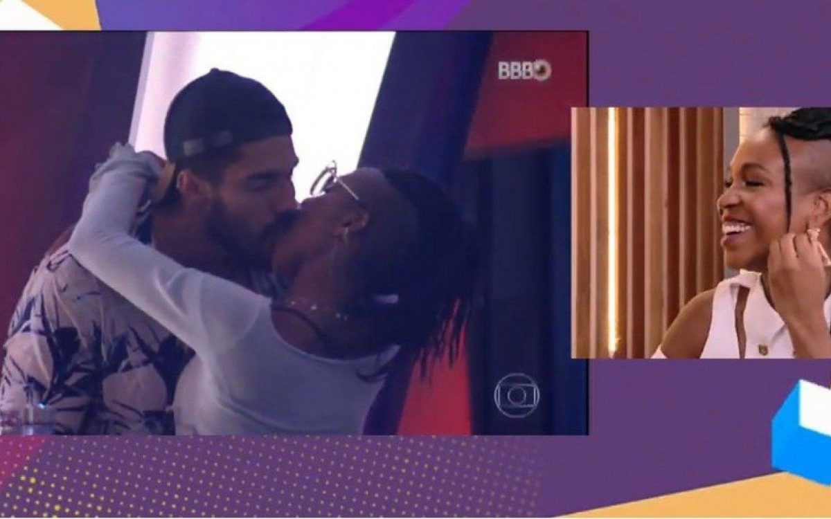 Karol Conk&aacute; rev&ecirc; seu beijo com Arcrebiano e admite que teve ci&uacute;me de Carla Diaz