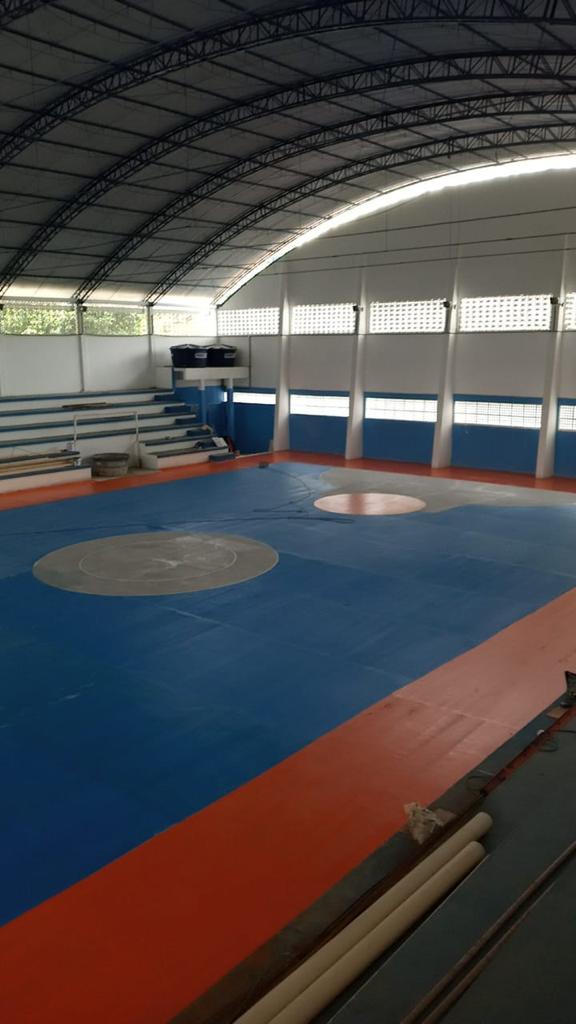 Duque de Caxias reforma áreas de lazer