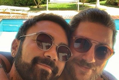 Filho de Maurício de Sousa posta com marido e relata perda de seguidores