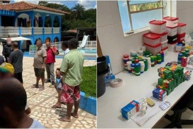 Polícia prende pastor que mantinha pacientes de clínica dopados e em cárcere privado