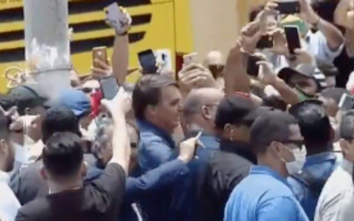 O presidente está no Ceará para a assinatura de ordens de serviço para retomada de obras federais no estado - Reprodução