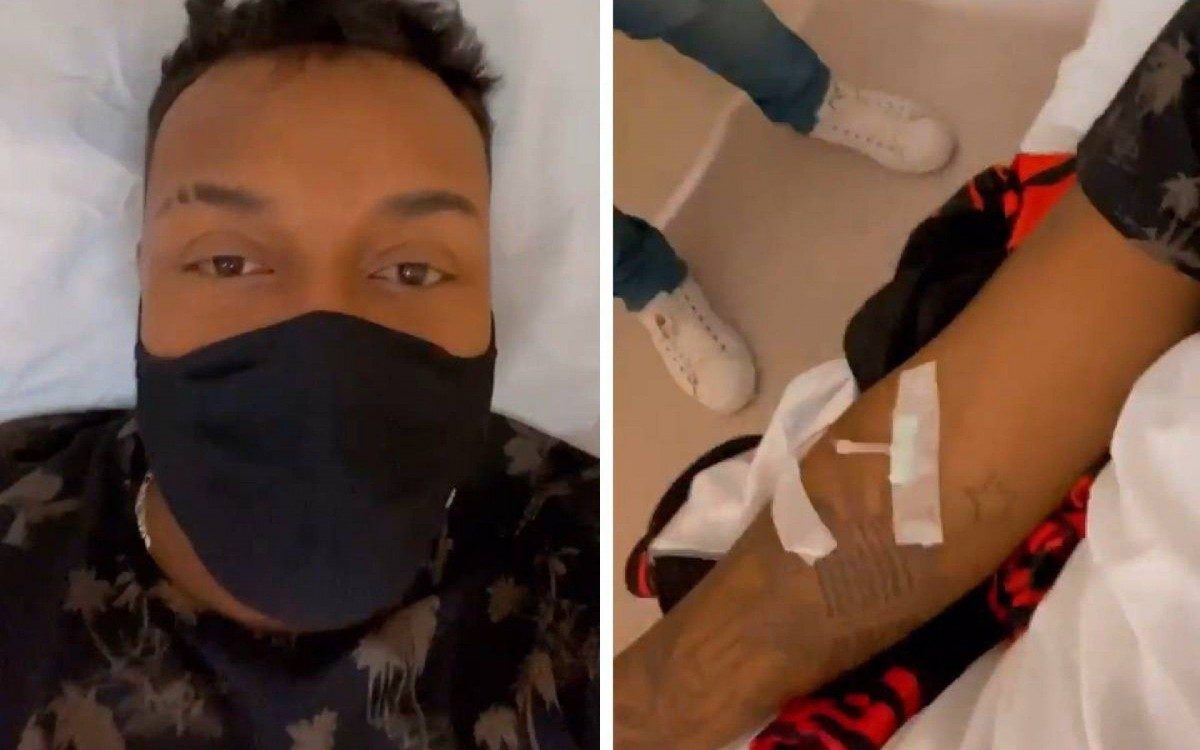 Nego Di foi internado por conta de intoxica&ccedil;&atilde;o alimentar, mas j&aacute; est&aacute; em casa - Reprodu&ccedil;&atilde;o Internet