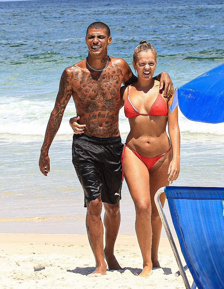 Gabi Lopes e MC PK Delas