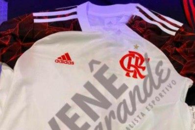 Confira o modelo do novo uniforme branco do Flamengo para a temporada de 2021