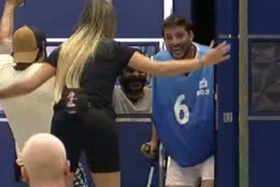 Que sortudo! Caio é o novo anjo do 'Big Brother Brasil 21'