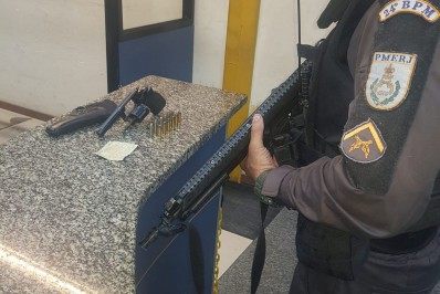 PM em Itaguaí atinge homem que puxou arma ao ser abordado