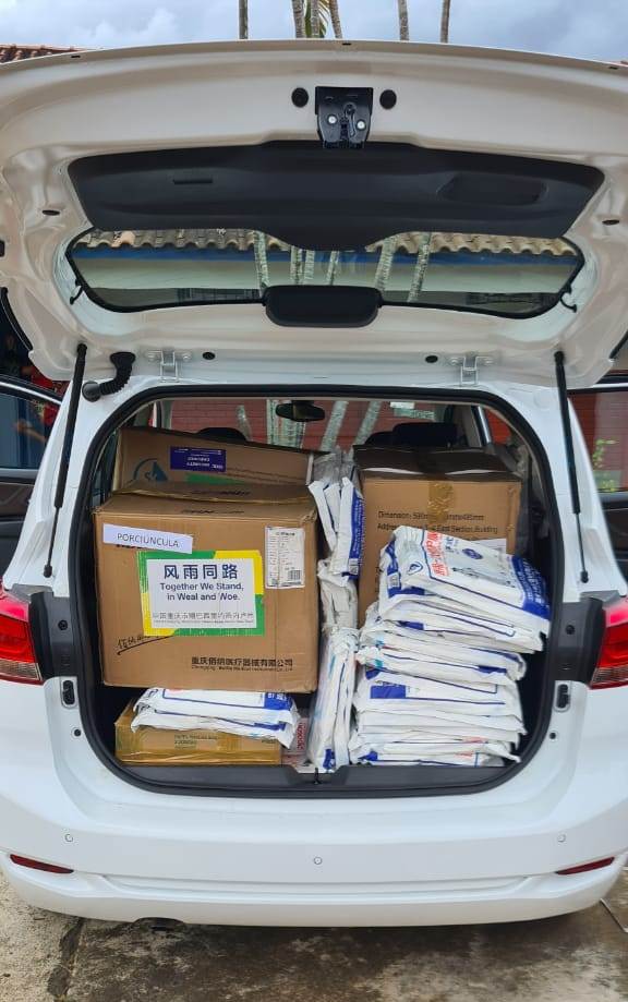 Doação da Secretaria Estadual de Educação. - Foto: divulgação