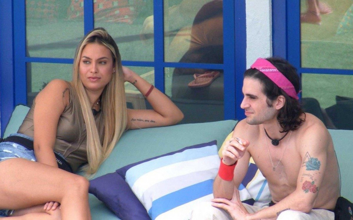 Sarah e Fiuk - reprodução da TV Globo