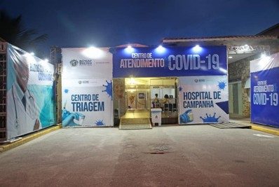 Centro de atendimento a Covid-19 em Búzios custa menos que a antiga tenda e ainda é Hospital de campanha 
