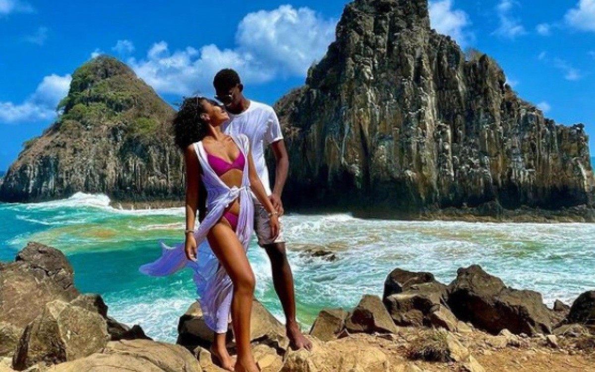 Hugo Souza e Nathássia Brito