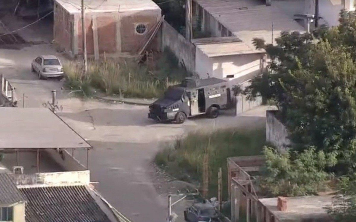 Polícia Militar realizou operação na comunidade Kelson's, na Penha, na Zona Norte do Rio
