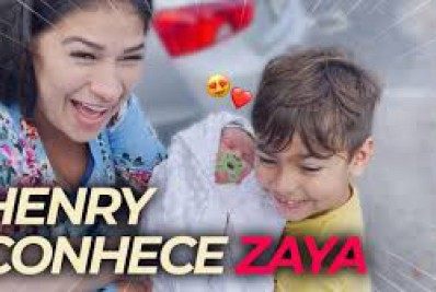 Vídeo! Simone mostra filho conhecendo a irmã mais nova: 'Emoção'