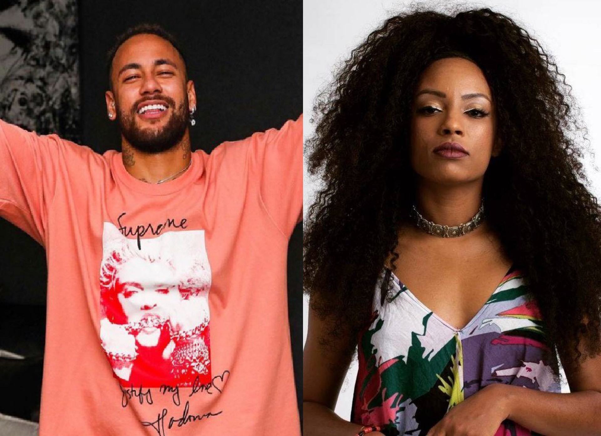 Neymar e Lumena - reprodução do instagram