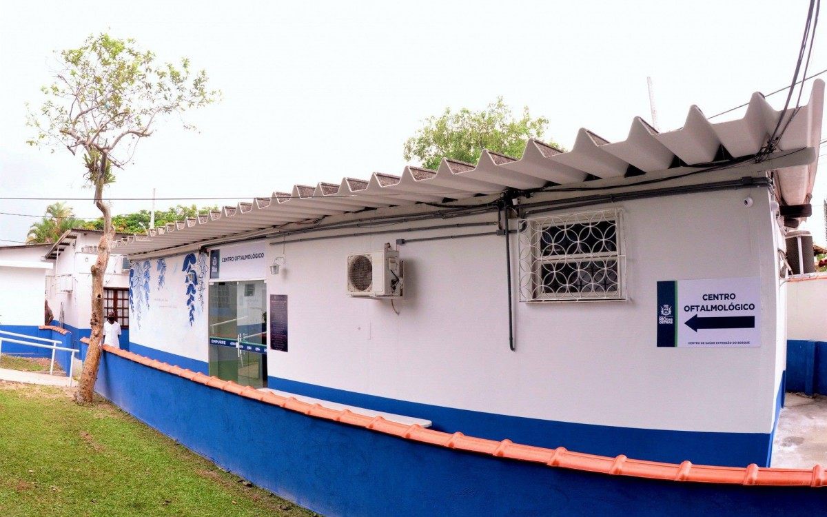 Centro Oftalmológico funciona em anexo ao Centro de Saúde da Extensão do Bosque Foto Celso Avila