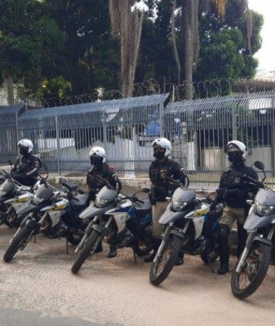 Grupamento de Guardas Motociclistas (GGM) é responsável por escoltar o transporte das vacinas contra a covid-19