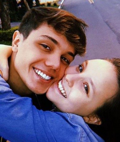 Larissa Manoela e Léo Cidade - Reprodução