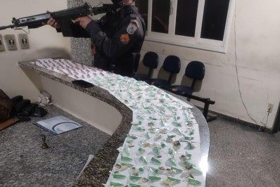 Itaocara: Motociclista é preso por tráfico durante ação do 36º BPM