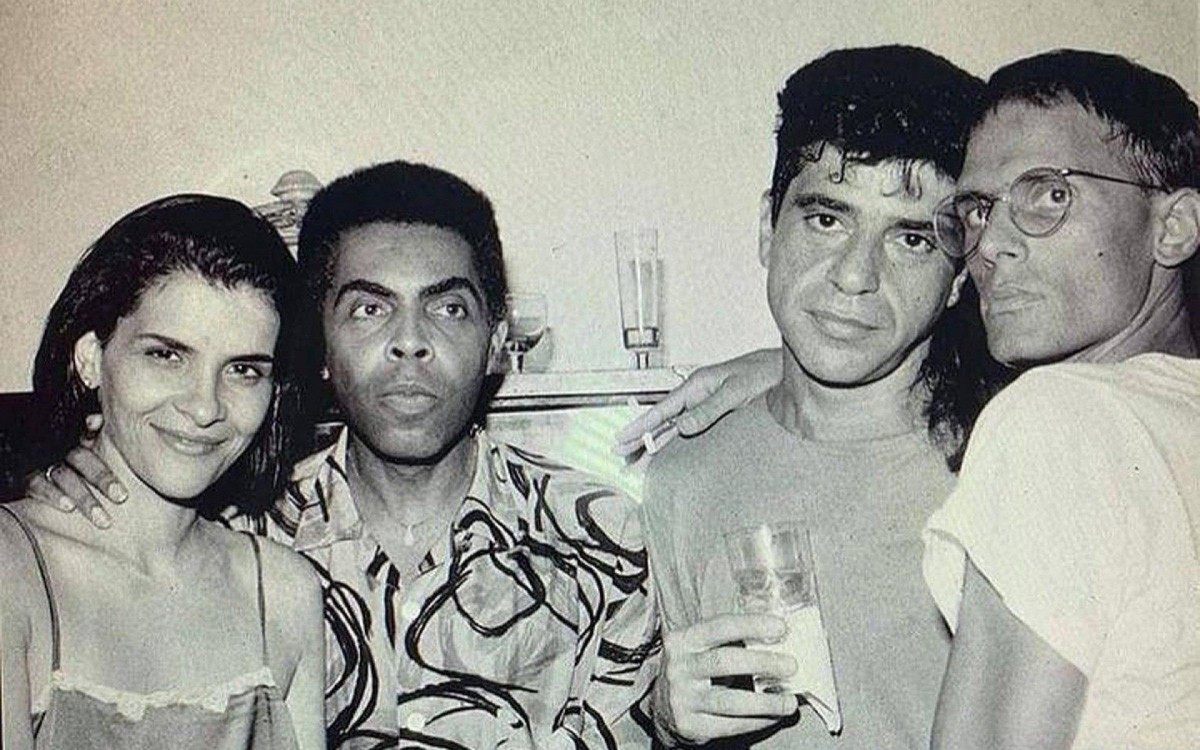 Marina Lima, Gilberto Gil, Lulu Santos e Cazuza