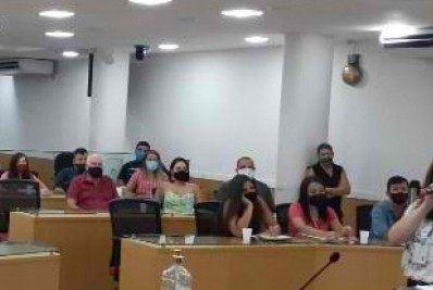 Servidores do Legislativo de SG recebem aulão sobre redação oficial